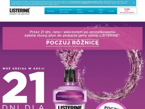 Listerine - płyny do płukania jamy ustnej