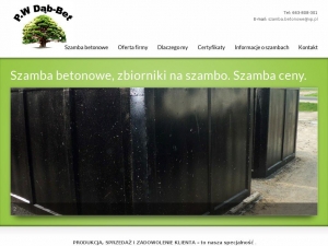 Tanie szamba betonowe - Zbiorniki na szambo
